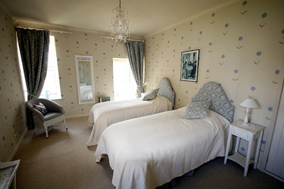 The Blue Room twin bedded accommodation